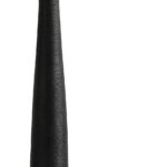 Black Floor Vase 20" Tall Ceramic Vases Large,Skinny Long Matt Vase for Pampas Grass,Modern Minimalist Style Flower Vase for Home Decor Office Decoration,Centerpieces