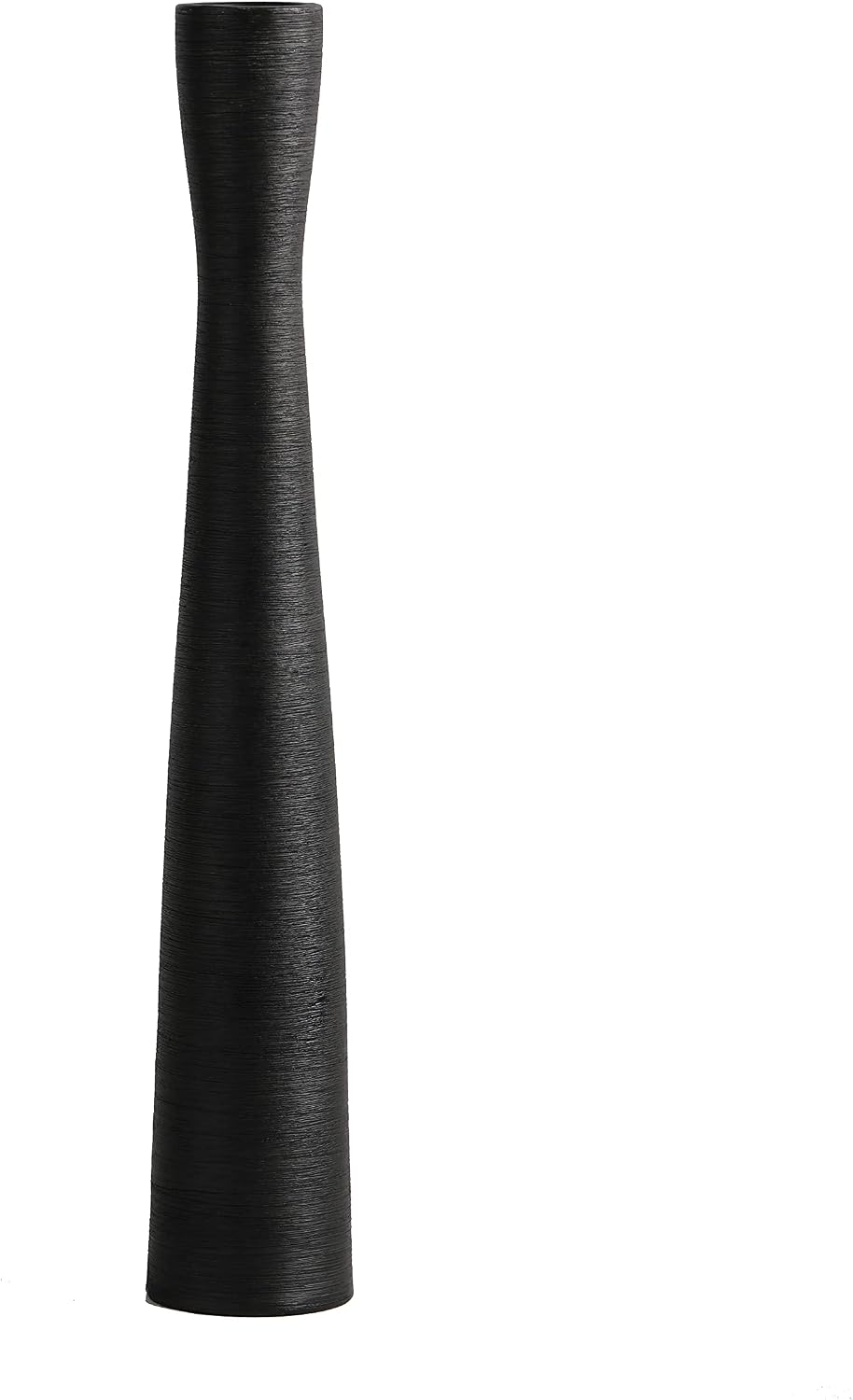 61S50dFghL._AC_SL1500_.jpg Black Floor Vase 20" Tall Ceramic Vases Large,Skinny Long Matt Vase for Pampas Grass,Modern Minimalist Style Flower Vase for Home Decor Office Decoration,Centerpieces - Image 1