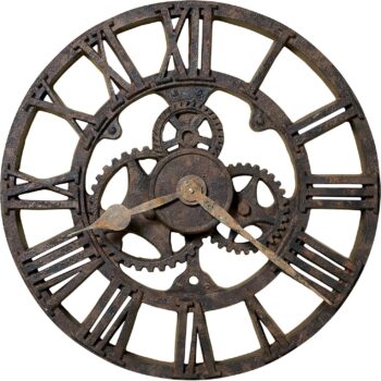 Wall Clock  -Inch Antique Oversized Gallery with Quartz Movement
